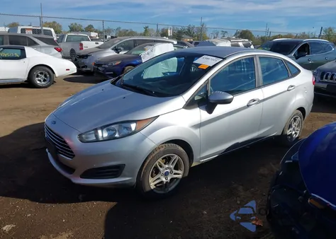2018 Ford Fiesta Se из США, поврежденный, VIN 3FADP4BJ8JM134351